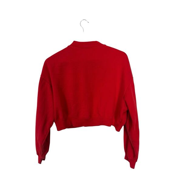 Nike SPORTSWEAR CLUB FLEECE OVERSIZED CROPPED FULL ZIPJACKET small - Picture 3 of 4